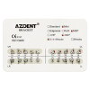 Azdent металлические брекеты Mini MBT, 0.22", 3-4-5 Hooks